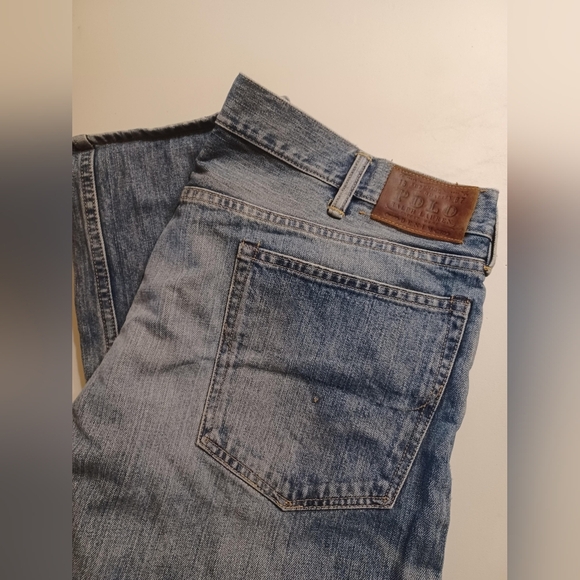 🍒 Polo Ralph Lauren Denim Jeans Mens #41381 - Picture 1 of 14
